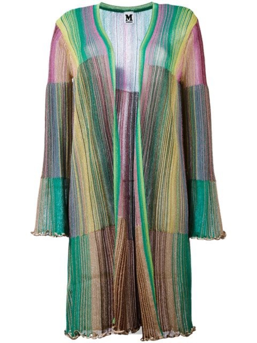 Missoni Multicolor Striped Knit Cardigan